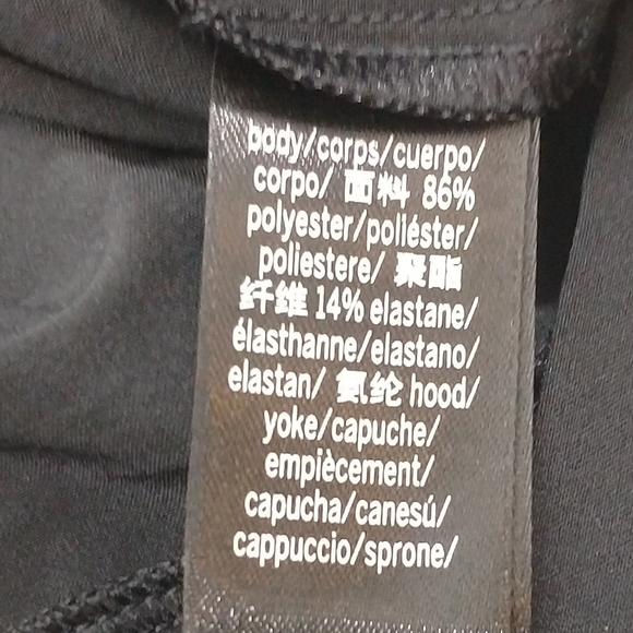 Victoria Sport Black and Reflective Anorak Pullover - Picture 6 of 7